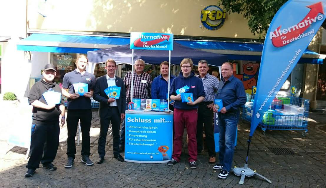 Samstag ist Infostandtag: Wahlkampfunterstützung der JA Rems-Murr in Schorndorf