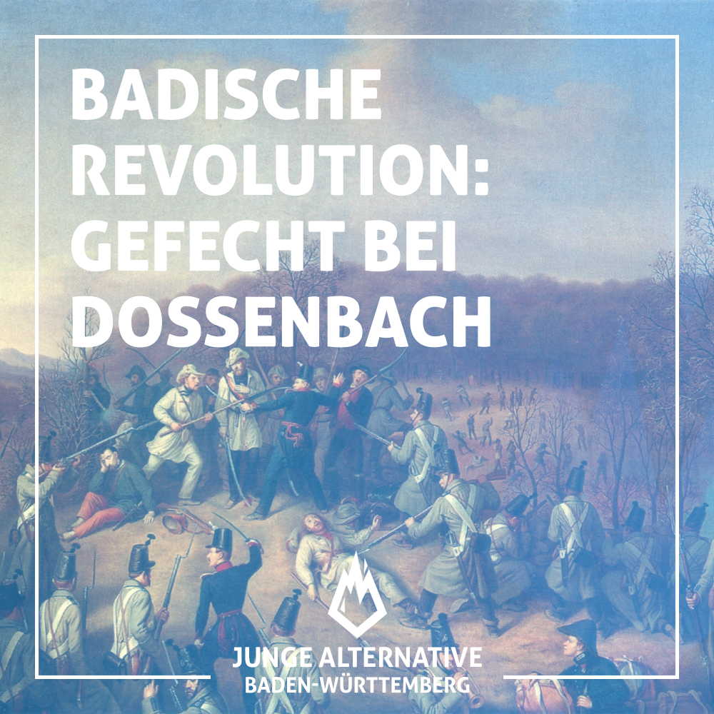 Badische Revolution: Gefecht bei Dossenbach 1848