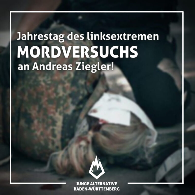 1. Jahrestag des linksextremen Mordversuchs an Andreas Ziegler
